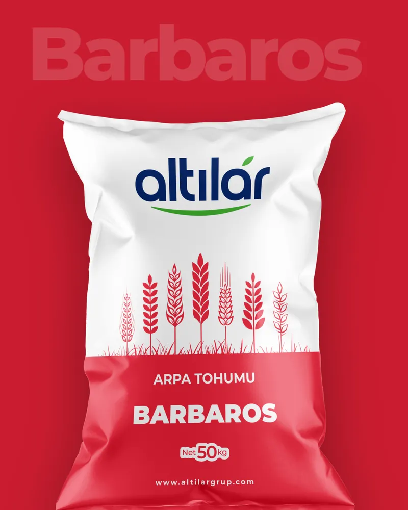 Barbaros barley seed sack.