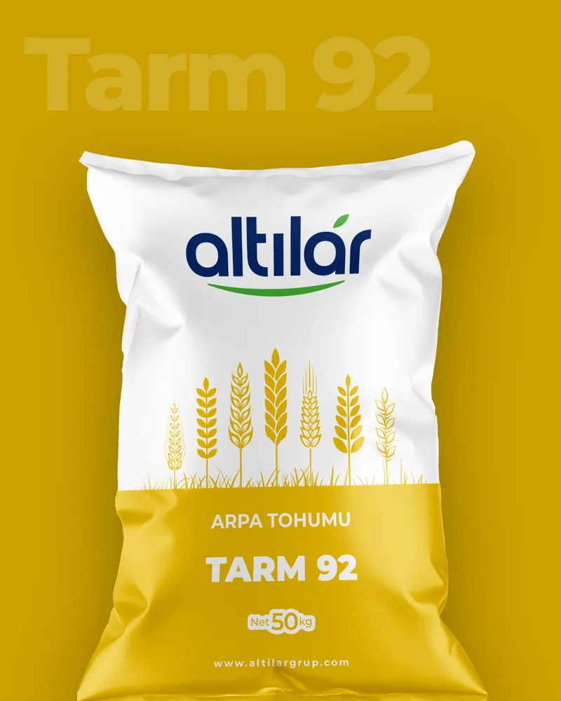 Tarm 92 barley seed sack.